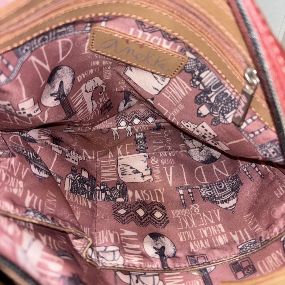 Anekke bag Travelling To India Crossbody Retired 2019 *Flaws* - Picture 9 of 11